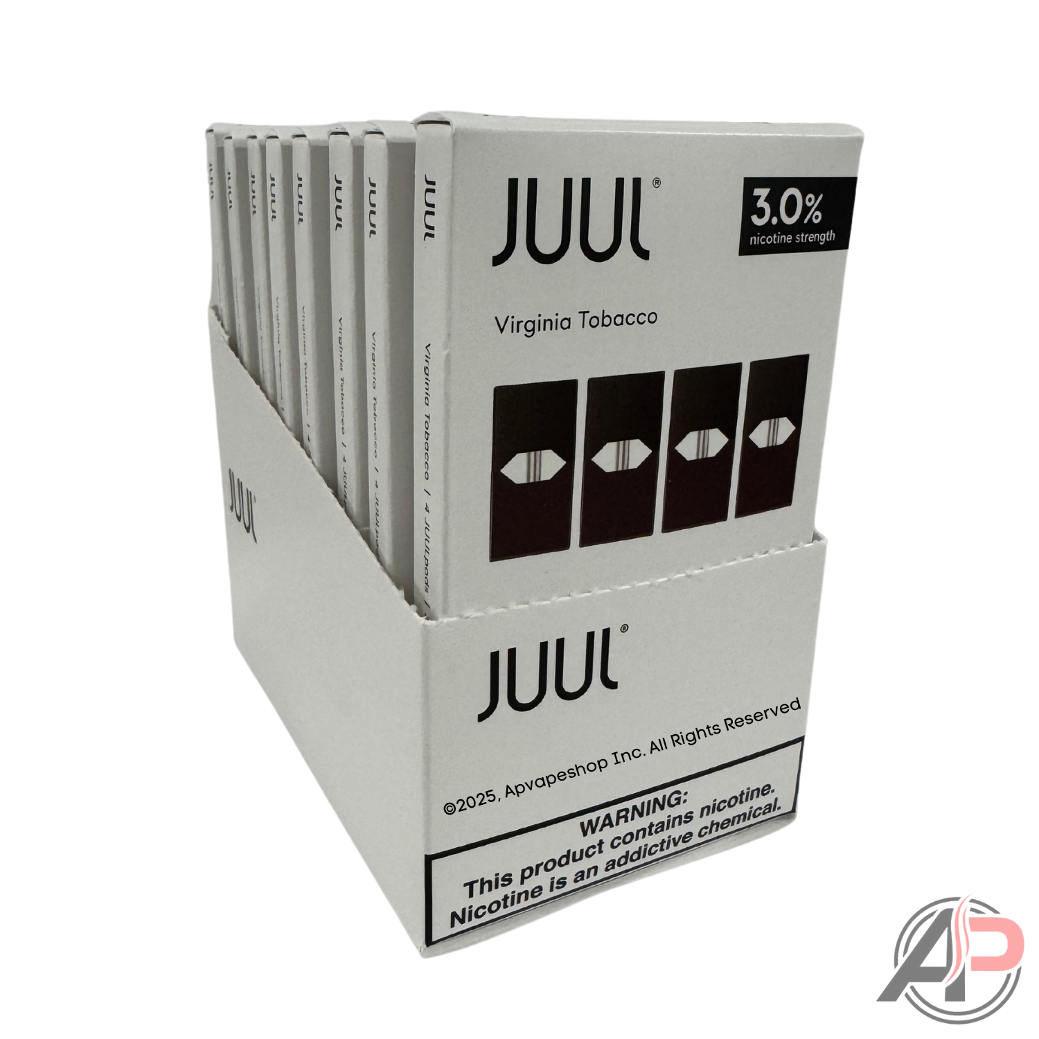 JUUL Pods Virginia Tobacco Wholesale Case Regular 🛑 3%