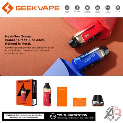 Geek Vape Aegis Nano 3 30w Pod System Starter Kit Device