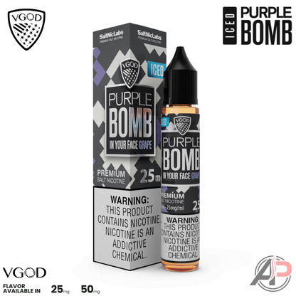 VGOD Iced Purple Bomb 30ml Salt Nic