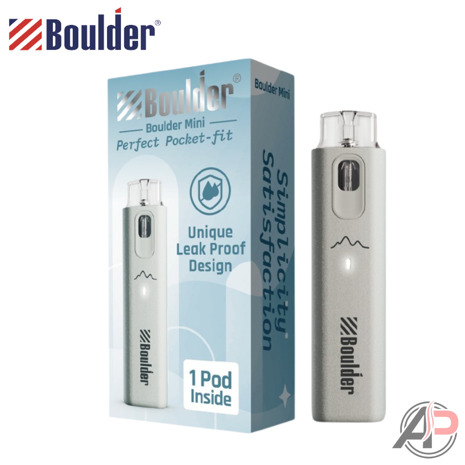 Boulder Mini Pod Starter Kit Device White