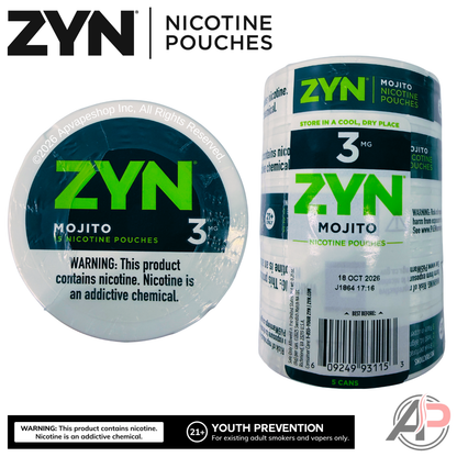 Zyn Nicotine Pouches Mojito 3mg
