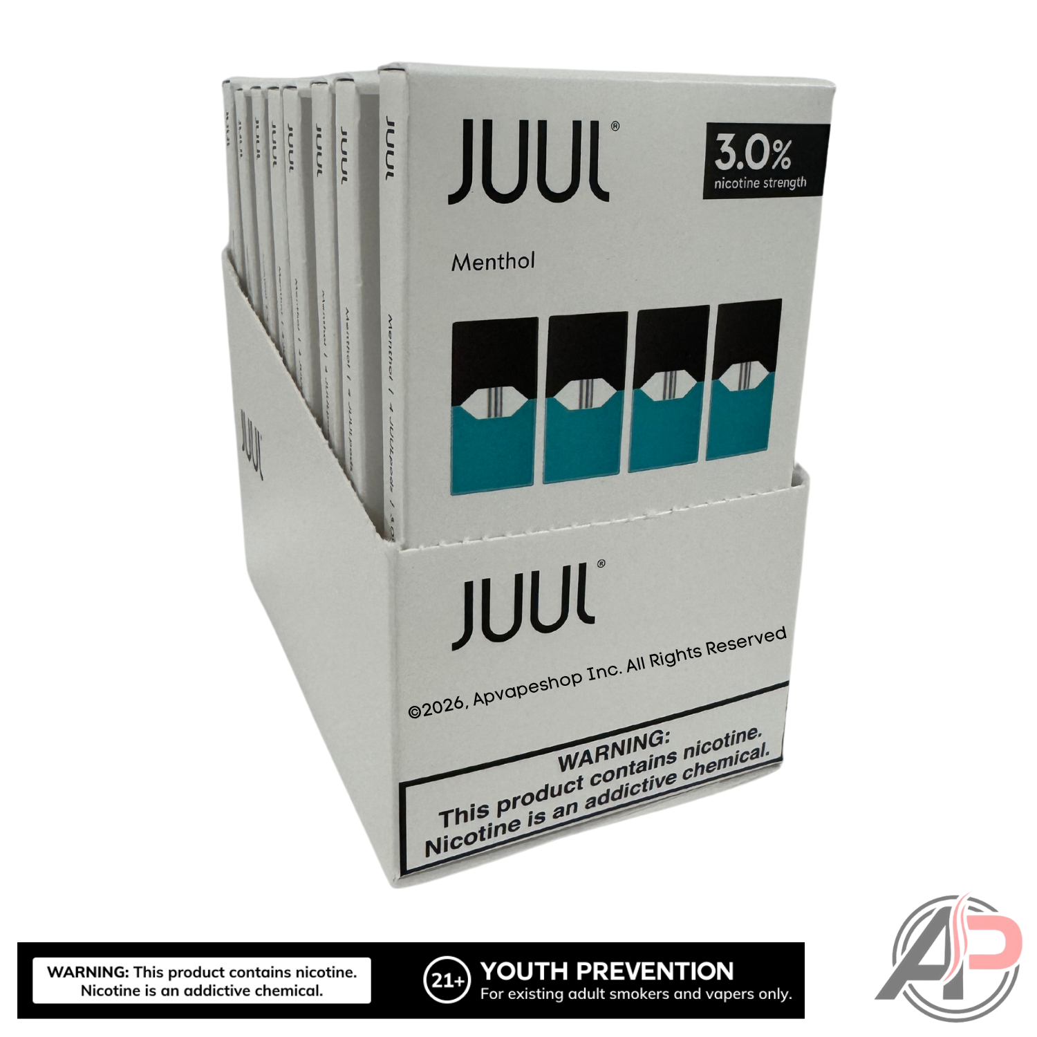 JUUL Pods Menthol Wholesale Case Regular 🛑 3%