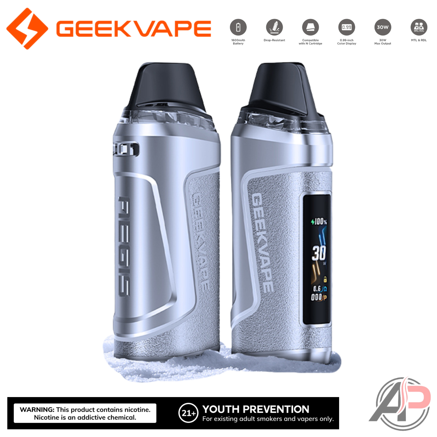 Geek Vape Aegis Nano 3 30w Pod System Starter Kit Device