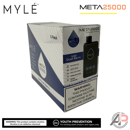 Myle Meta 25000 Puffs Disposable Vape Device