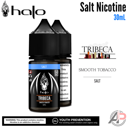 Halo Tribeca Smooth Tobacco Salt Nicotine 30mL