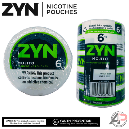 Zyn Nicotine Pouches Mojito 6mg