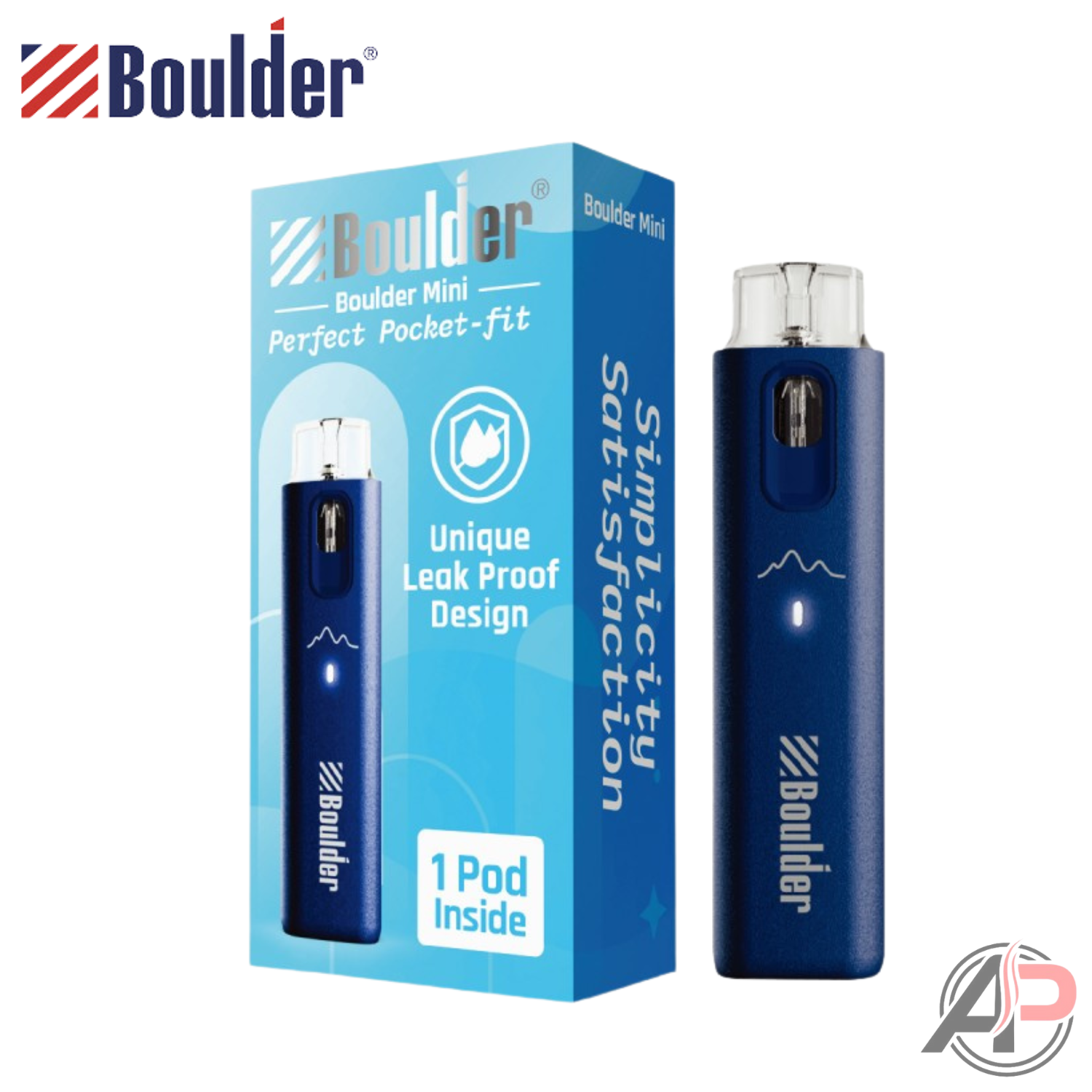 Boulder Mini Pod Starter Kit Device Blue