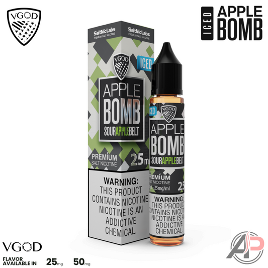 VGOD Iced Apple Bomb 30ml Salt Nic