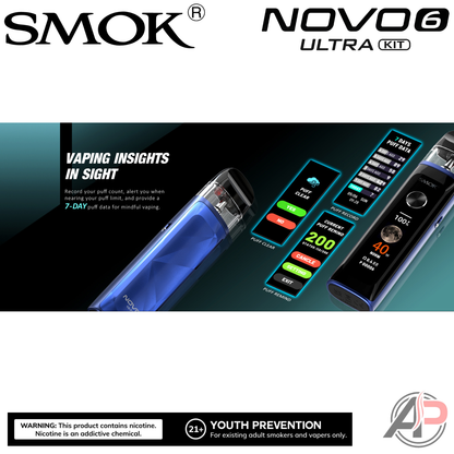 Smok Novo 6 Ultra Pod System Starter Kit Device