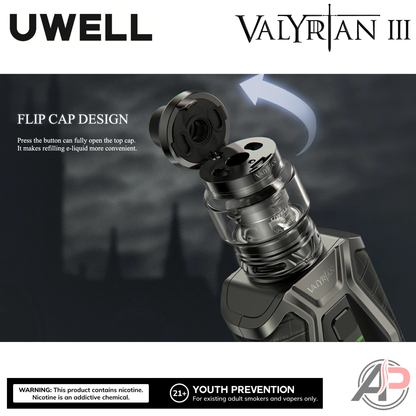 Uwell Valyrian 3 200W Box Mod Starter Kit Device