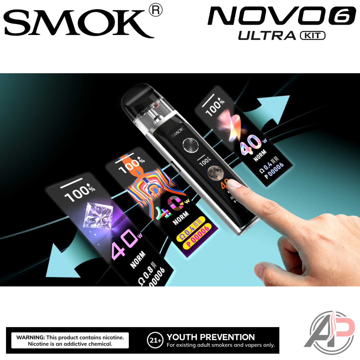 Smok Novo 6 Ultra Pod System Starter Kit Device