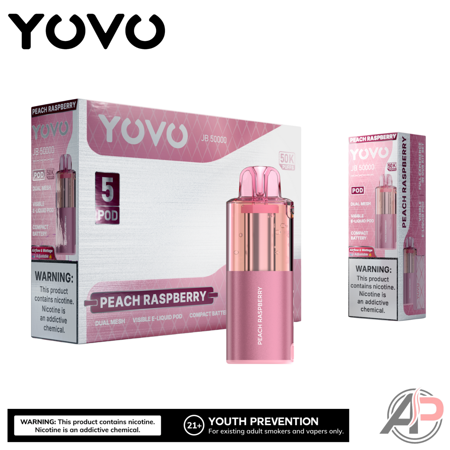 Yovo JB50000 Puffs Disposable Vape Device Kit