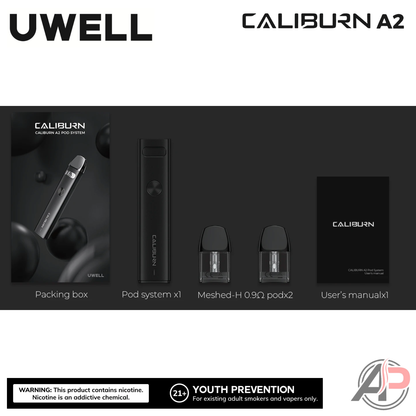 Uwell Caliburn A2 15W Pod System Starter Kit Device