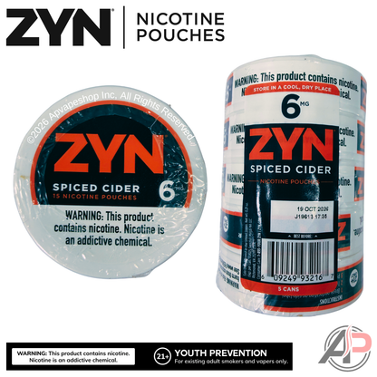 Zyn Nicotine Pouches Spiced Cider 6mg