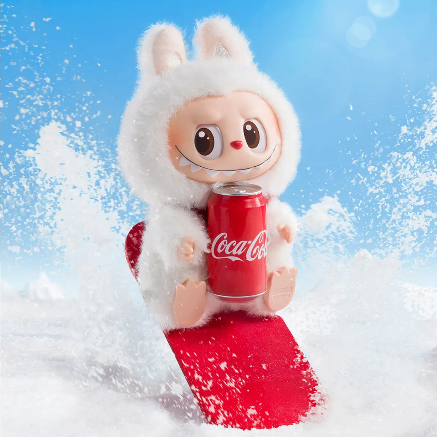 Pop Mart Labubu The Monsters Coca-Cola Series Vinyl Plush Pendant Blind Box