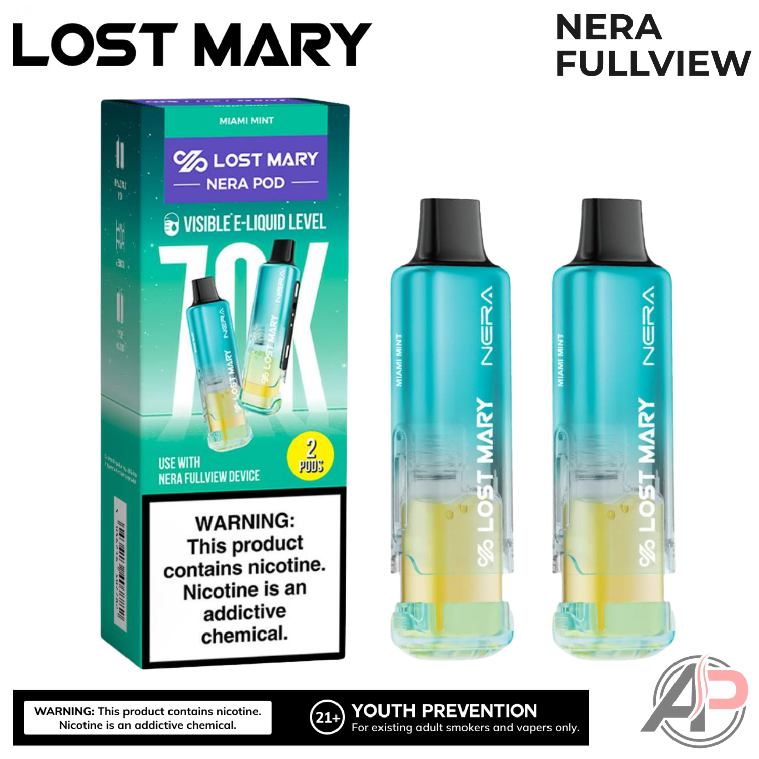 Lost Mary Nera Fullview 70k Puffs Disposable Vape Device Kit Apvs Lost Mary Nera Fullview 70k Puffs Disposable Vape Device Kit Apvs