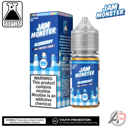 Blueberry E-Liquid By Jam Monster Vape Labs 100mL