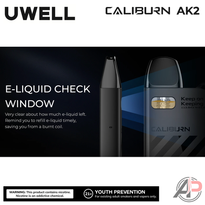 Uwell Caliburn AK2 15W Pod System Starter Kit Device