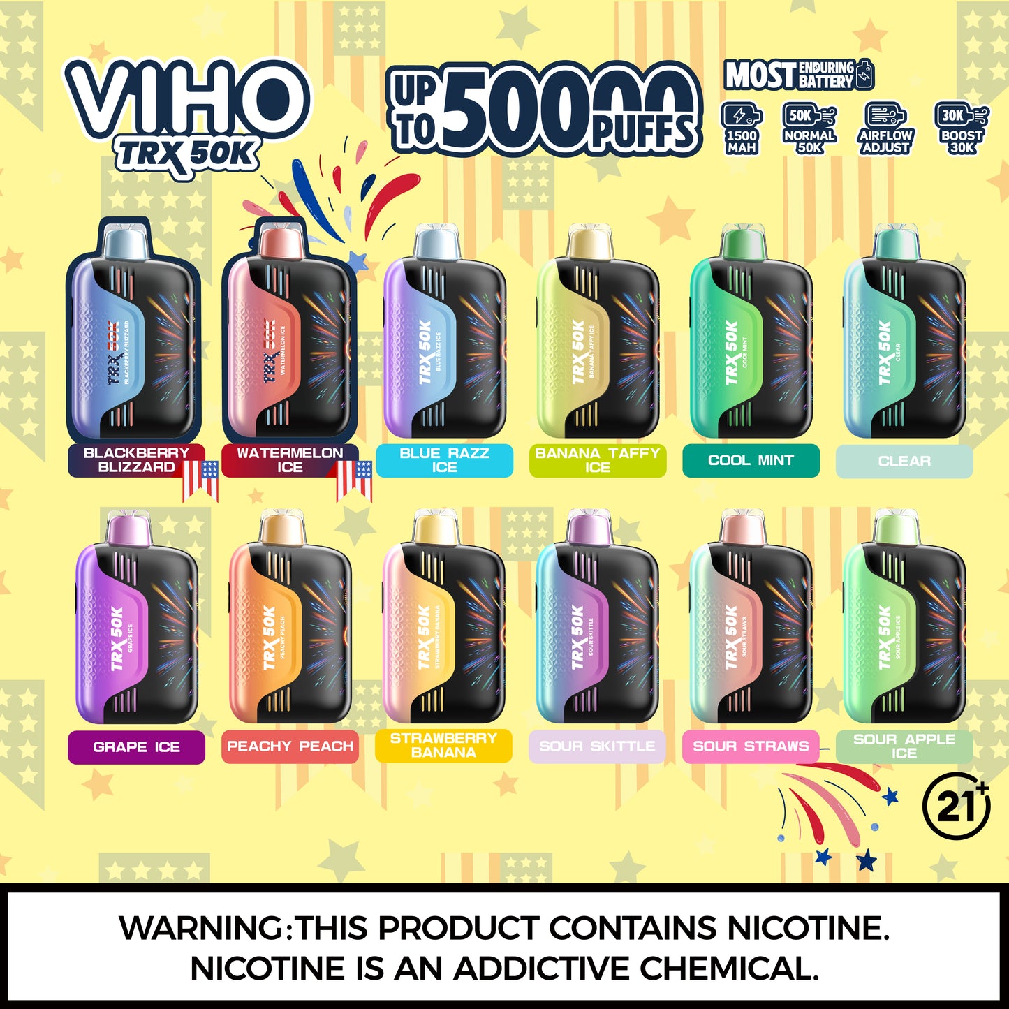 Viho Trx 50K Puffs Disposable Vape Device