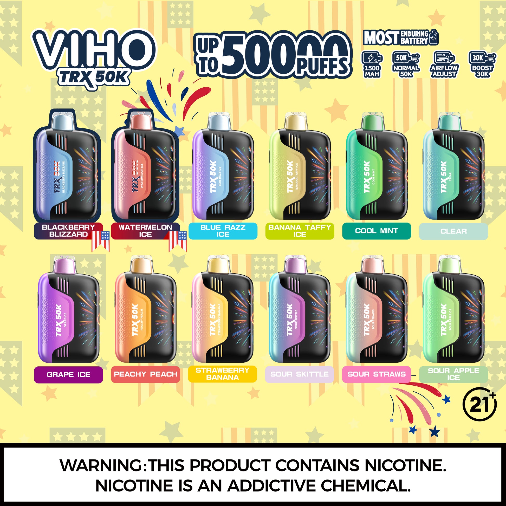 Viho Trx 50K Puffs Disposable Vape Device