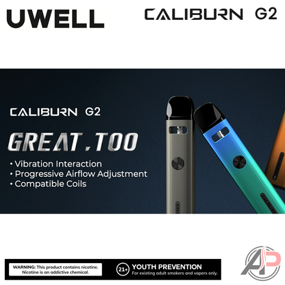 uwell caliburn g vs g2 Uwell Caliburn GK2 Kit Review – Light Up Your Life main image 0