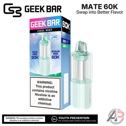 Geek Bar Mate 60,000 Puffs Disposable Vape Device Kit