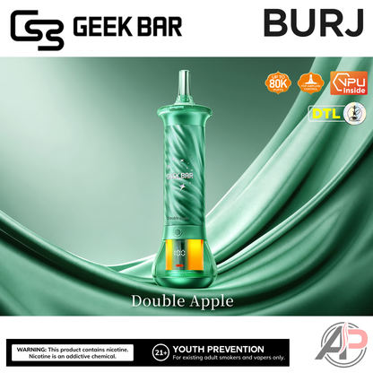 Geek Bar Burj 80K Puffs Hookah Disposable Vape Device