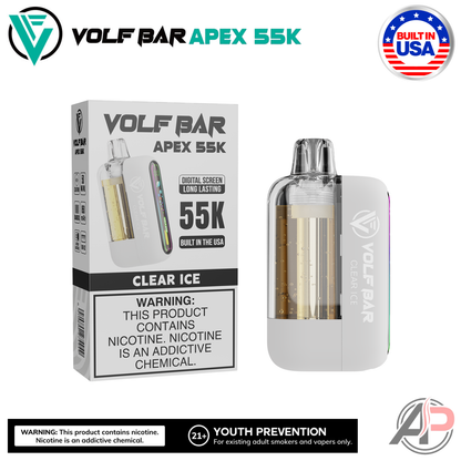Volf Bar Apex 55,000 Puffs Disposable Vape Device