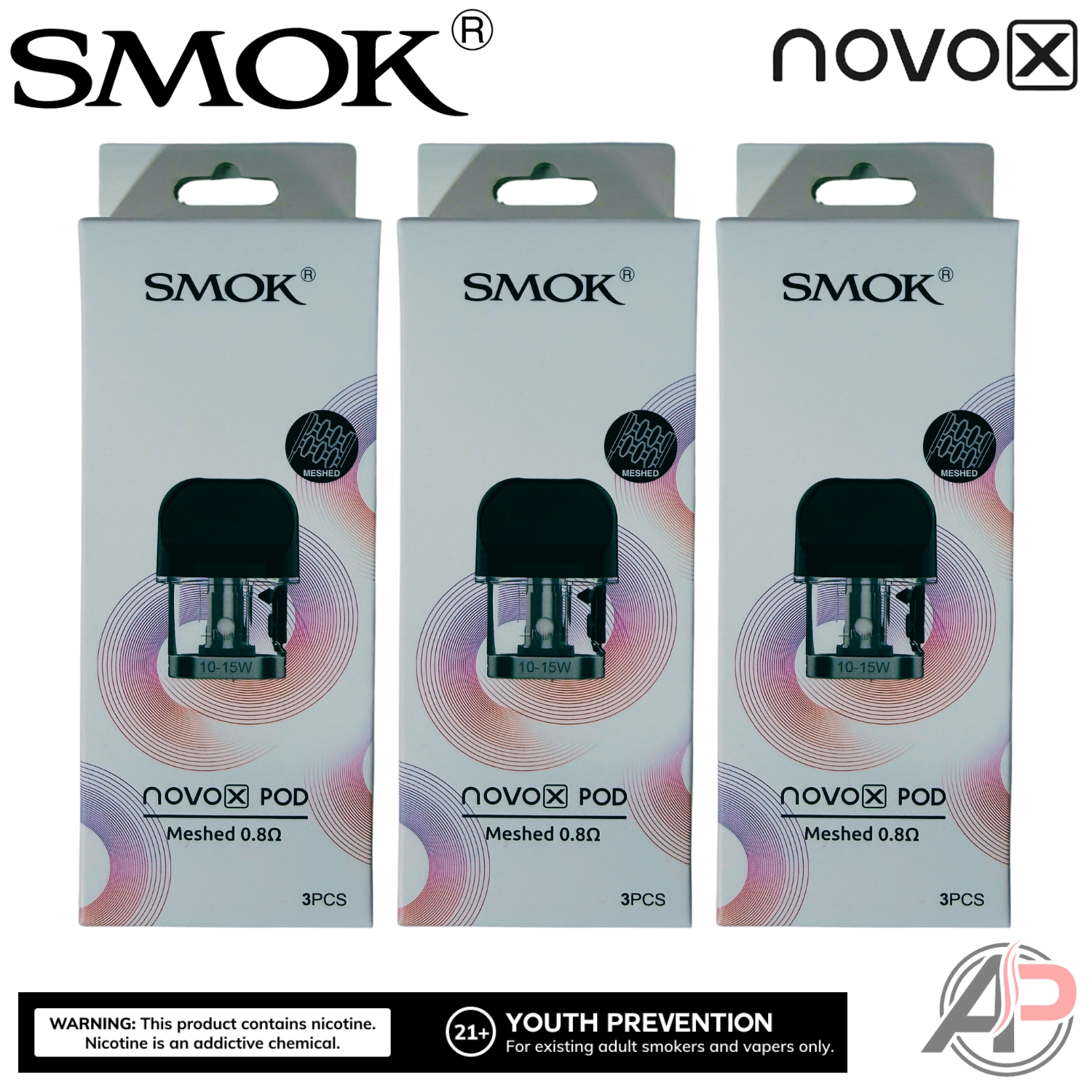 Smok Novo X Replacement Pods 3 Pack