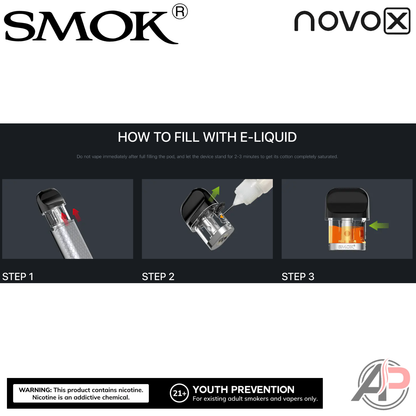 Smok Novo X Replacement Pods 3 Pack