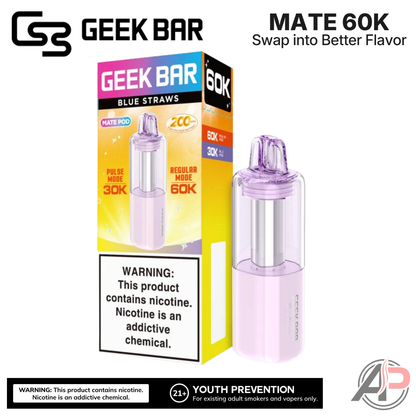 Geek Bar Mate 60,000 Puffs Disposable Vape Device Kit