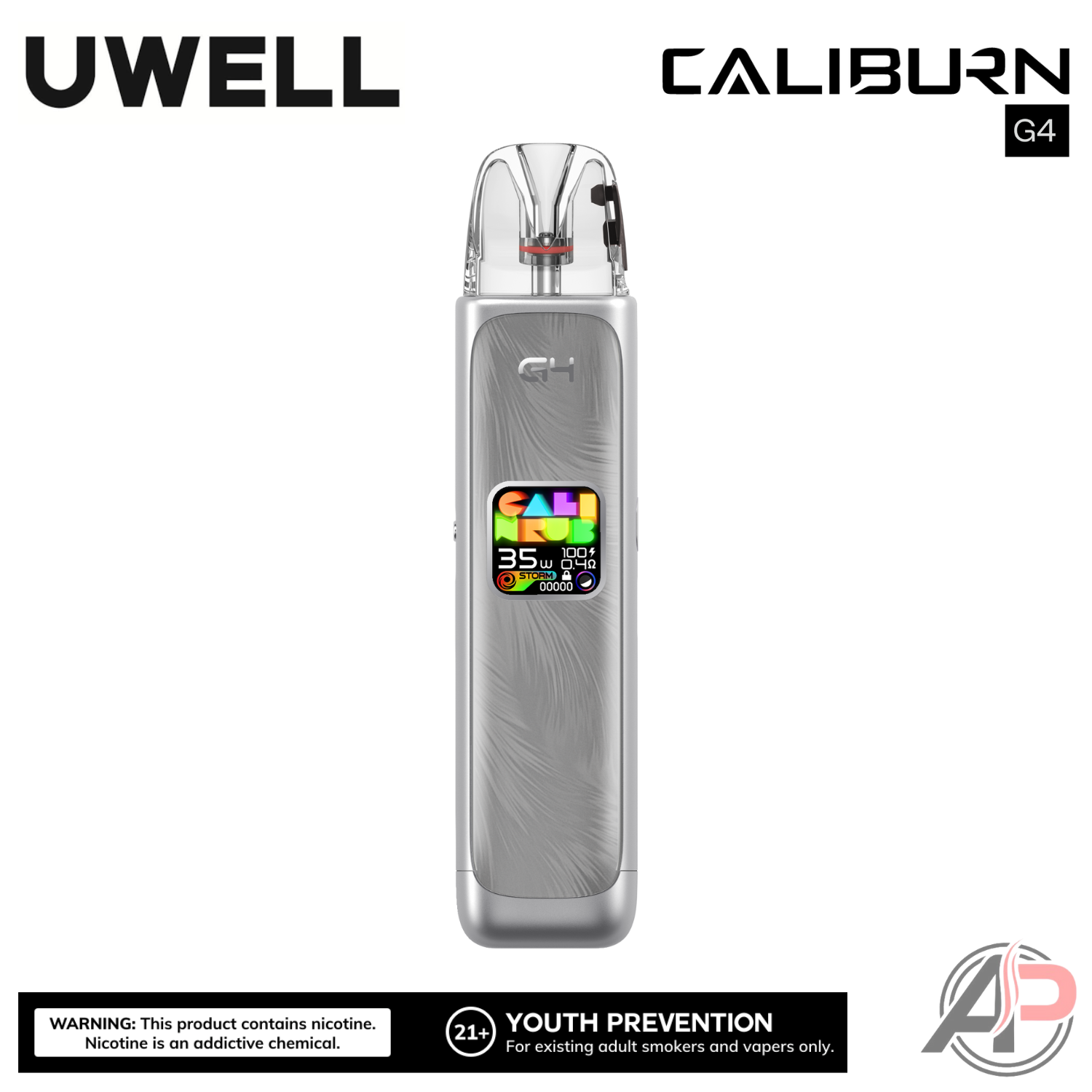 Uwell Caliburn G4 Pod System Starter Kit Device Apvs Uwell Caliburn G4 Pod System Starter Kit Device Apvs