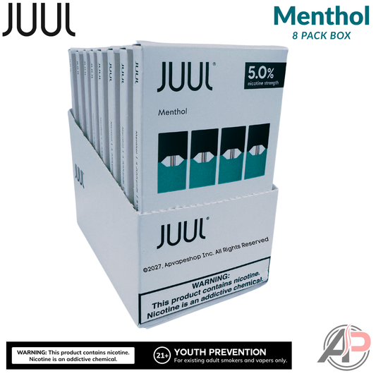 JUUL Pods Menthol Wholesale Case Menthol 5.0%