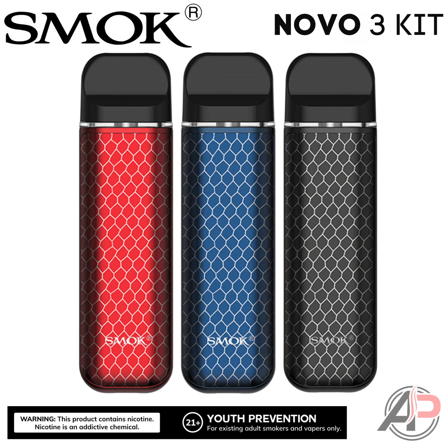 Smok Novo 3 25w Pod System Starter Kit Device