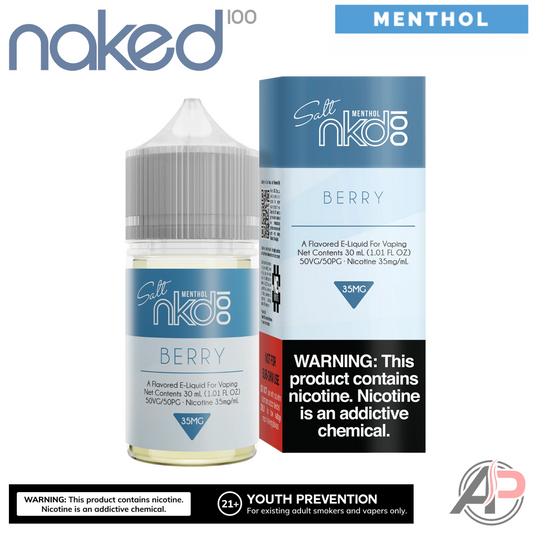 Naked 100 Berry Salt Nicotine E-Liquid 30mL