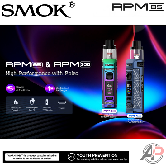 Smok Rpm 85W Pod Mod System Starter Kit Device