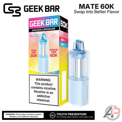 Geek Bar Mate 60,000 Puffs Disposable Vape Device Kit