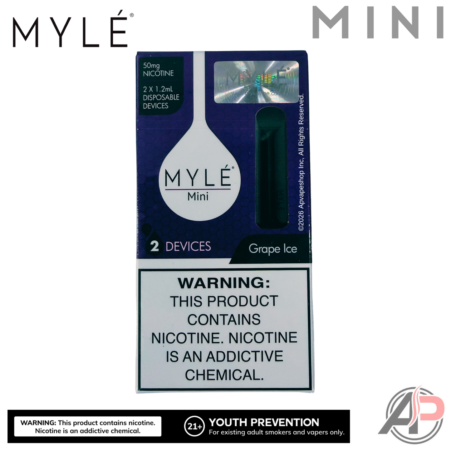 Myle Mini Disposable Vape Device