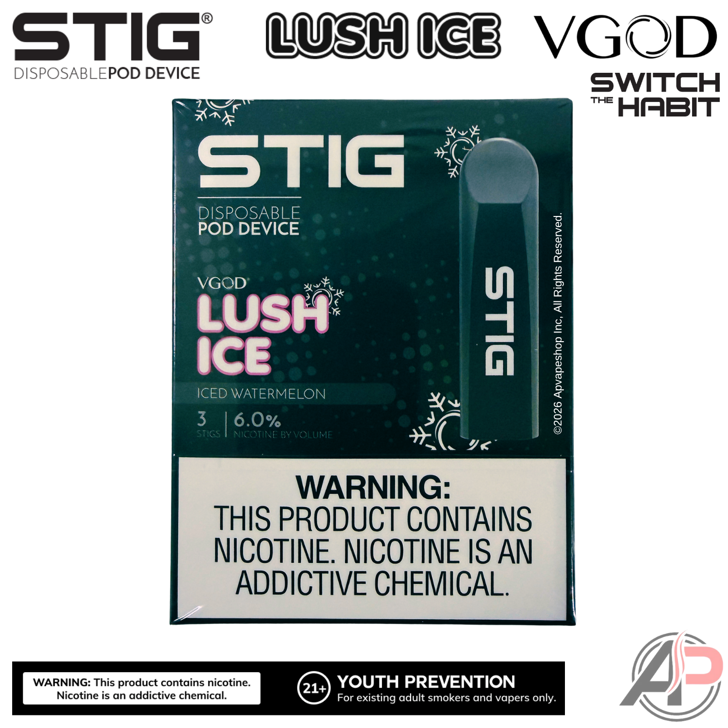 VGOD STIG Disposable Vape Pen | Vaping Device