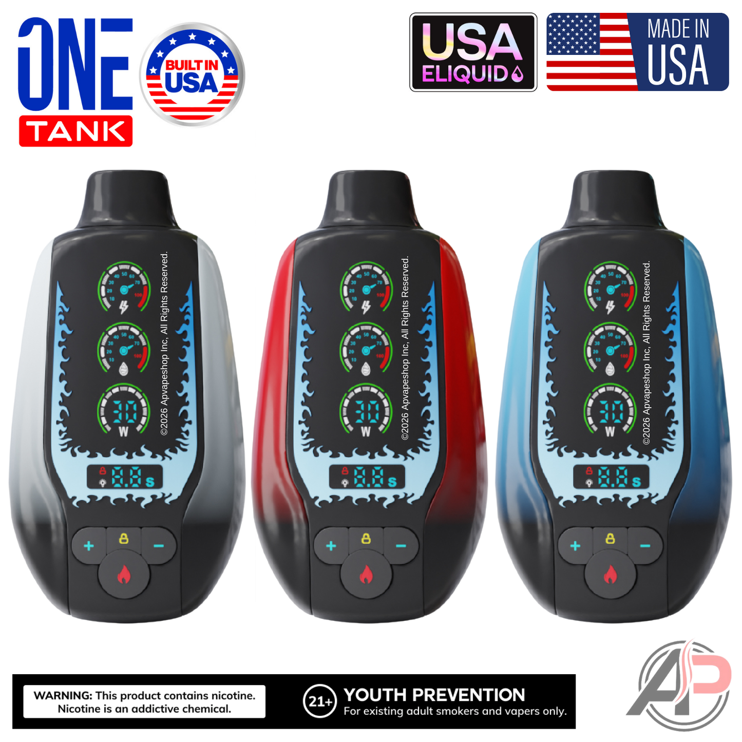 One Tank 40,000 Puffs Disposable Vape Device