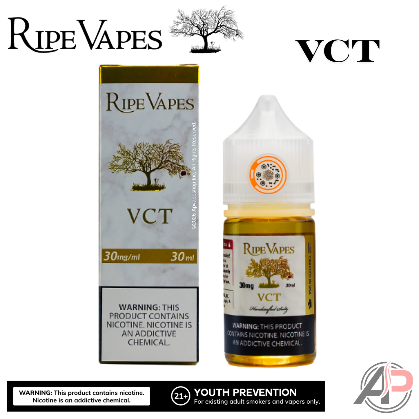 Ripe Vapes VCT E-Liquid 120mL