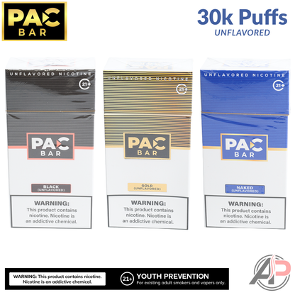 Pac Bar 30k Puffs Disposable Vape Device