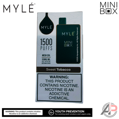 Myle Mini Box 1500 Puffs Disposable Vape Device