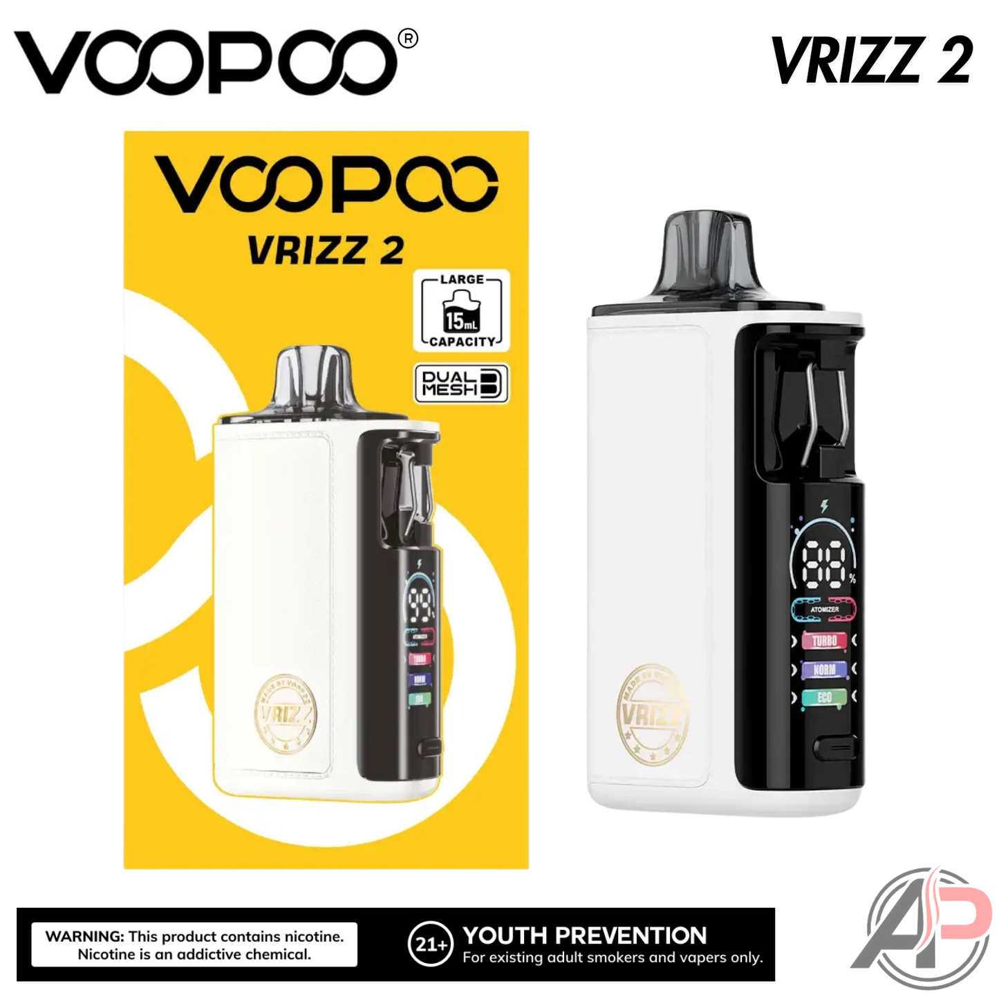 Voopoo Vrizz 2 Pod System Starter Kit Device