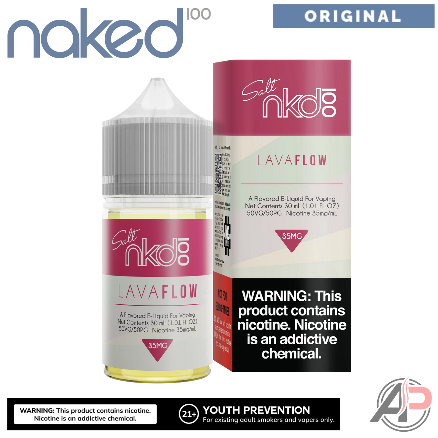 Naked 100 Lava Flow Salt Nicotine E-Liquid 30mL