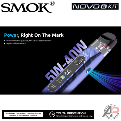 Smok Novo 6 Pod System Starter Kit Device