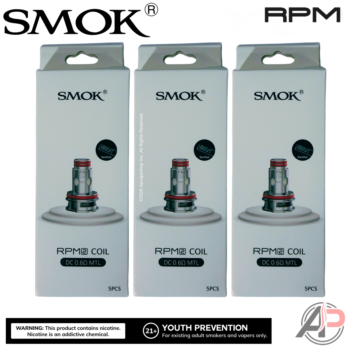 Smok RPM 2 Replacement Coils 5 Pack