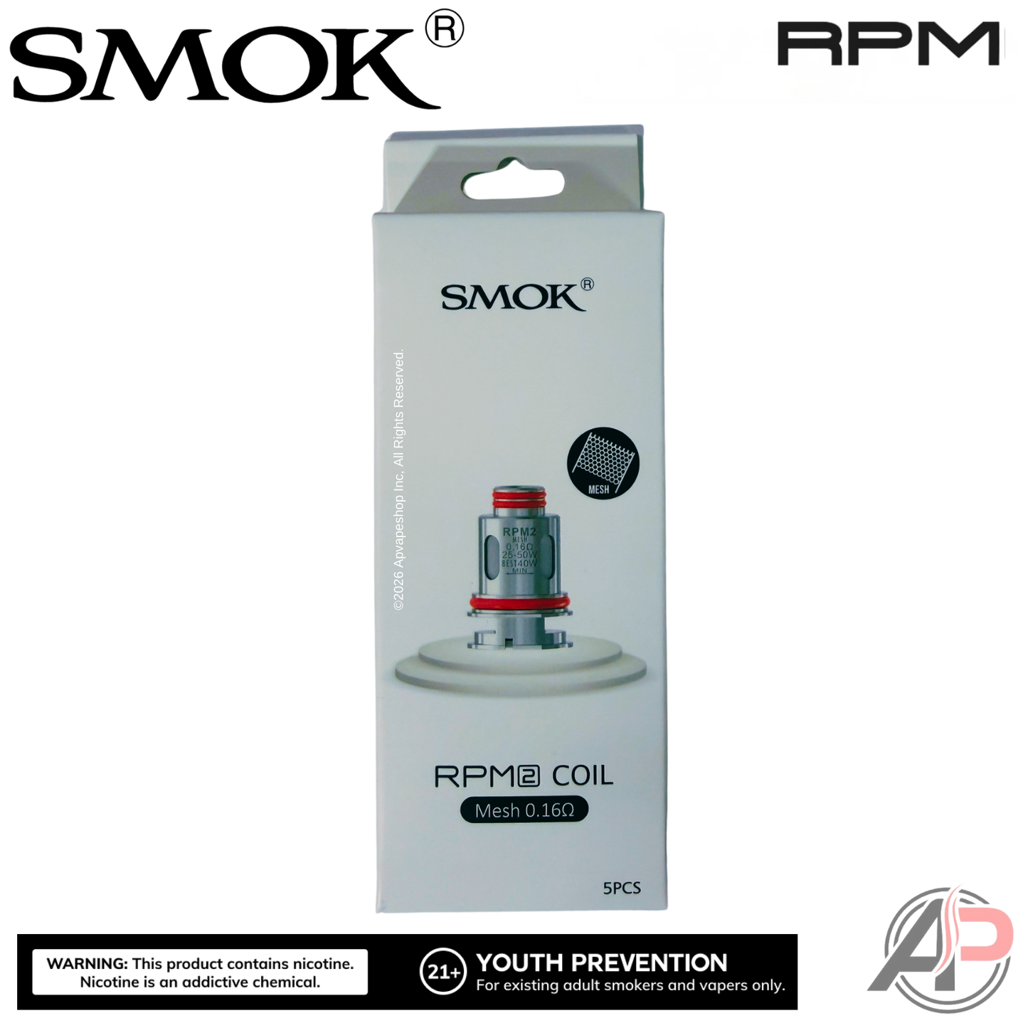 Smok RPM 2 Replacement Coils 5 Pack