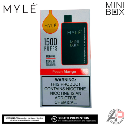 Myle Mini Box 1500 Puffs Disposable Vape Device
