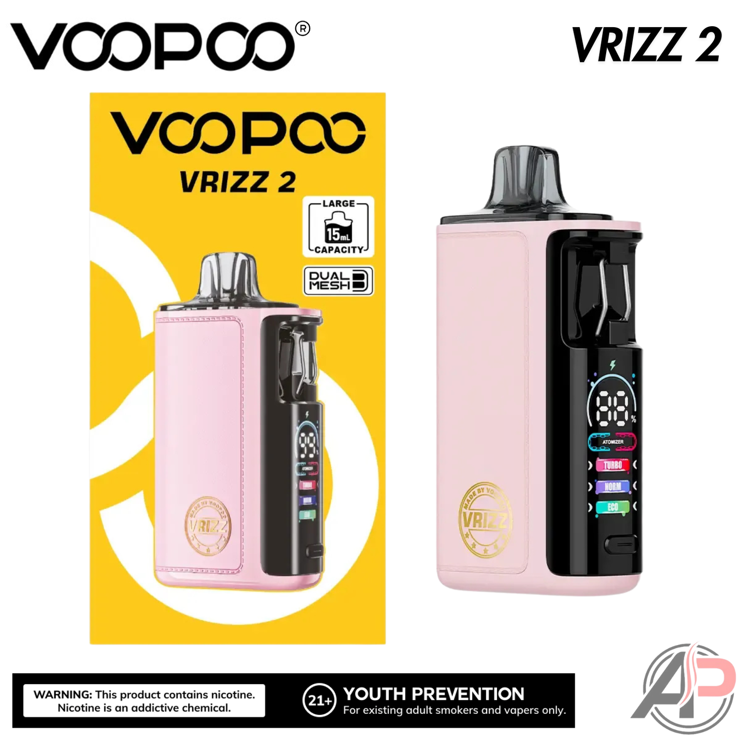 Voopoo Vrizz 2 Pod System Starter Kit Device
